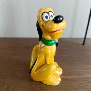 disney | vintage pluto dog ceramic figure wdw parks 80’s
